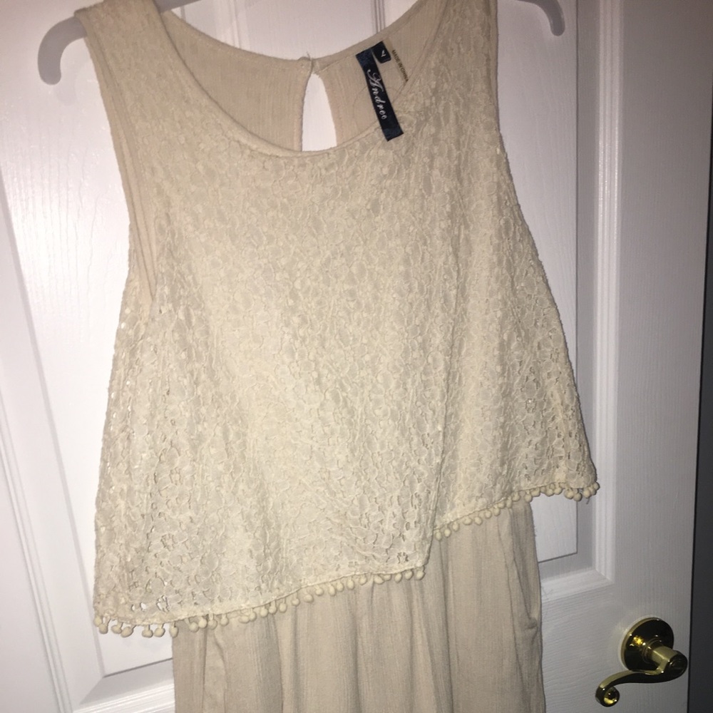 Beige romper